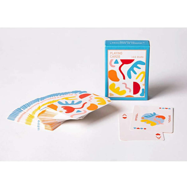 Abstract Playing Cards by Journey Of Something. Australian Art Prints and Homewares. Green Door Decor. www.greendoordecor.com.au