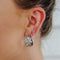 'Margot' Earrings | Silver by Sun Soul Jewellery. Australian Art Prints and Homewares. Green Door Decor. www.greendoordecor.com.au