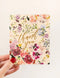 'Thank You - Blush Ranunculus' Card by Bespoke Letterpress. Australian Art Prints and Homewares. Green Door Decor. www.greendoordecor.com.au