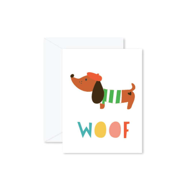 HMM Card - Woof Sausage Dog