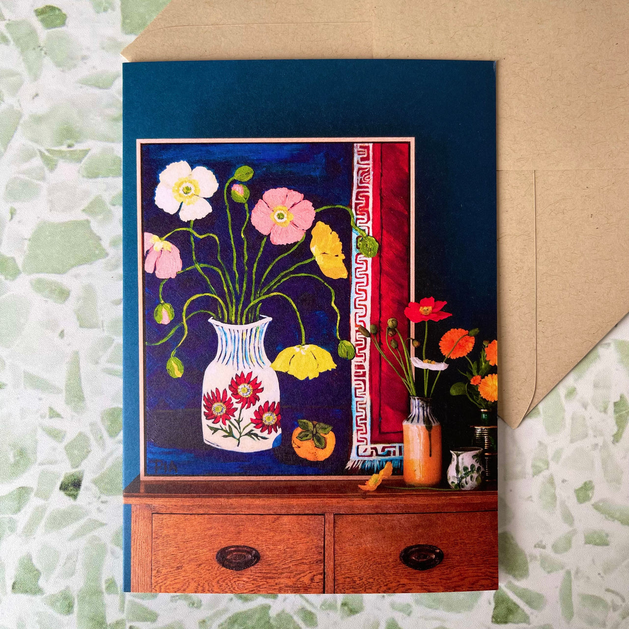 Greeting Card by Pia Kuykhoven | Card 25. Australian Art Prints, Gifts, Fashion and Homewares. Green Door Decor. www.greendoordecor.com.au