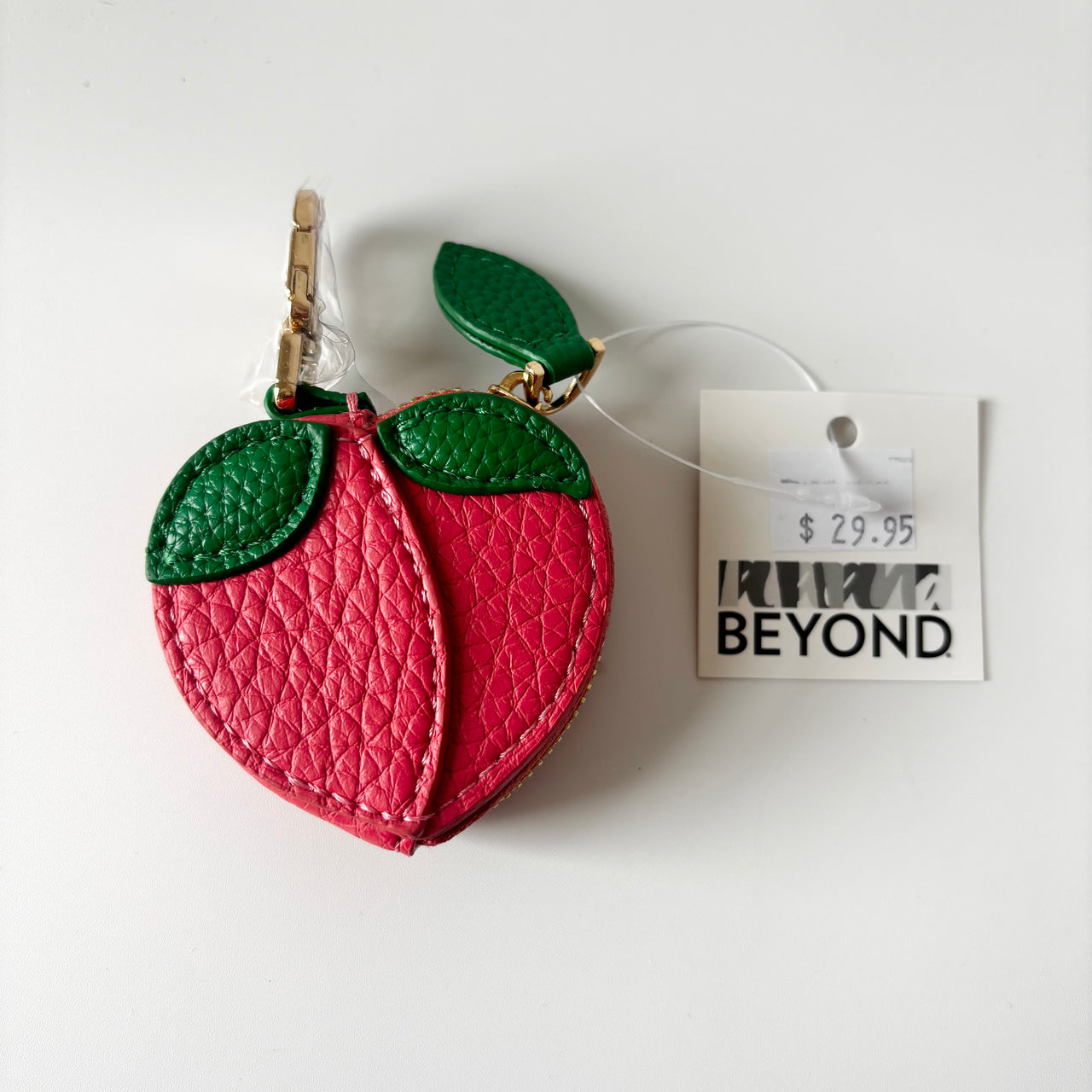 Bag Charm | Peach by La La Land. Australian Art Prints, Gifts, Fashion and Homewares. Green Door Decor. www.greendoordecor.com.au