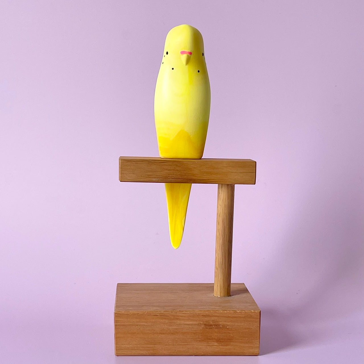 Pete Cromer | Resin Budgerigar #4. Australian Art Prints and Homewares. Green Door Decor. www.greendoordecor.com.au