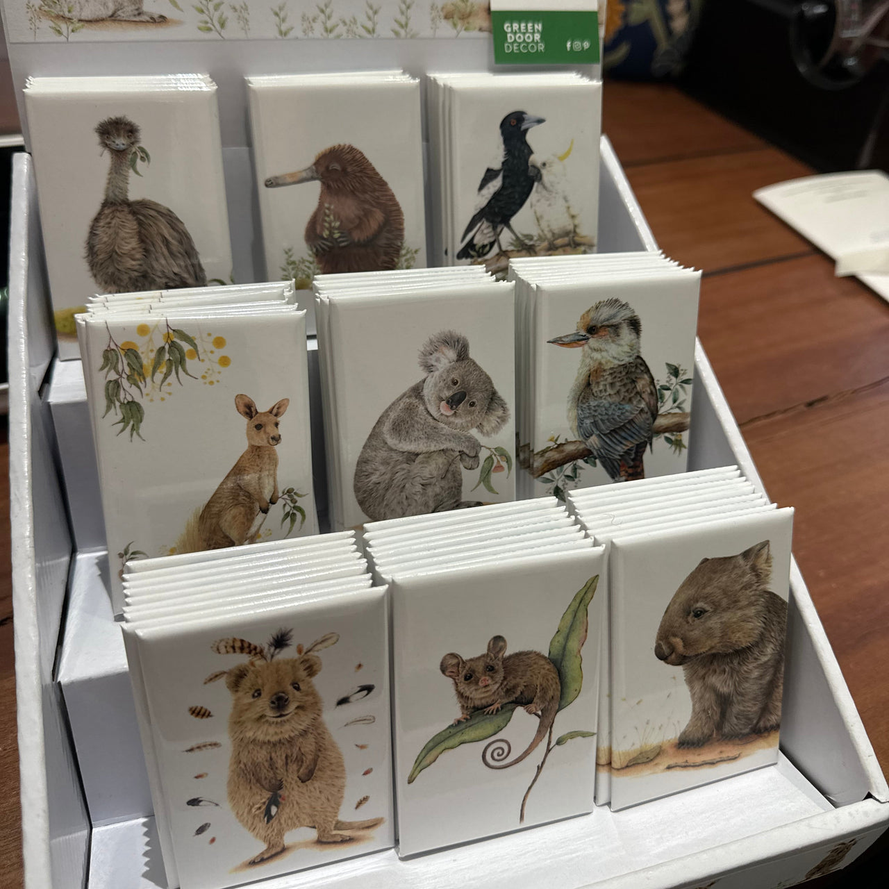 Magnets by Popcorn Blue. Australian Art Prints and Homewares. Green Door Decor. www.greendoordecor.com.au