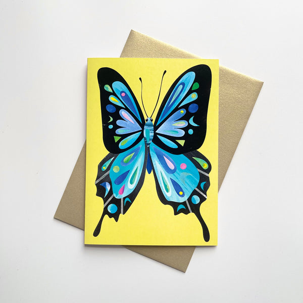 Ulysses Butterfly Greeting Card | Pete Cromer