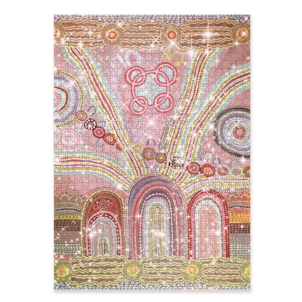 1000 Piece Glitter Puzzle | Journey Home by Journey Of Something. Australian Art Prints and Homewares. Green Door Decor. www.greendoordecor.com.au