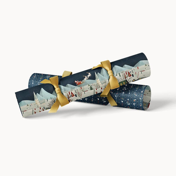 10 Pack Christmas Cracker DIY Kit | The Christmas Village by Bespoke Letterpress. Australian Art Prints and Homewares. Green Door Decor. www.greendoordecor.com.au