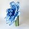 Poppy Paper Flower XL | Blue by Nibbanah. Australian Art Prints and Homewares. Green Door Decor. www.greendoordecor.com.au