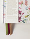 2025 Desktop Linen Bound Planner | Spring Blooms by Bespoke Letterpress. Australian Art Prints and Homewares. Green Door Decor. www.greendoordecor.com.au