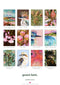 2026 Grotti Lotti Calendar | A3 by Grotti Lotti. Australian Art Prints and Homewares. Green Door Decor. www.greendoordecor.com.au