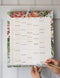 2027 Family Wall Calendar by Bespoke Letterpress. Australian Art Prints, Gifts, Fashion and Homewares. Green Door Decor. www.greendoordecor.com.au