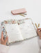 2027 Monthly Calendar Notebook by Bespoke Letterpress. Australian Art Prints, Gifts, Fashion and Homewares. Green Door Decor. www.greendoordecor.com.au