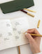 2027 Pocket Planner | Willowmere by Bespoke Letterpress. Australian Art Prints, Gifts, Fashion and Homewares. Green Door Decor. www.greendoordecor.com.au