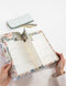 2027 Weekly Calendar Notebook by Bespoke Letterpress. Australian Art Prints, Gifts, Fashion and Homewares. Green Door Decor. www.greendoordecor.com.au