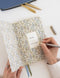 2027 Weekly Productivity Planner | Forget Me Not by Bespoke Letterpress. Australian Art Prints, Gifts, Fashion and Homewares. Green Door Decor. www.greendoordecor.com.au