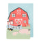 On The Farm 3D Scene 1st Birthday Card