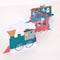 Train Birthday Card by Meri Meri. Australian Art Prints and Homewares. Green Door Decor. www.greendoordecor.com.au