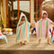 'Tishy' Hooded Towel | Dahlia by Sage and Clare. Australian Art Prints and Homewares. Green Door Decor. www.greendoordecor.com.au