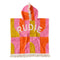 'Redondo' Hooded Nudie Towel | Paprika by Sage and Clare. Australian Art Prints and Homewares. Green Door Decor. www.greendoordecor.com.au