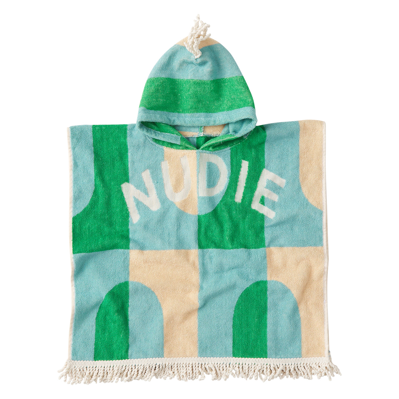 'Redondo' Hooded Nudie Towel | Perilla by Sage and Clare. Australian Art Prints and Homewares. Green Door Decor. www.greendoordecor.com.au