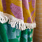 'Hermosa' Nudie Bath Sheet | Turmeric by Sage and Clare. Australian Art Prints and Homewares. Green Door Decor. www.greendoordecor.com.au