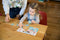 24 Piece Kids Puzzle | Cat Banquet by Journey Of Something. Australian Art Prints and Homewares. Green Door Decor. www.greendoordecor.com.au