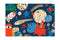 24 Piece Kids Puzzle | Space Romance by Journey Of Something. Australian Art Prints and Homewares. Green Door Decor. www.greendoordecor.com.au