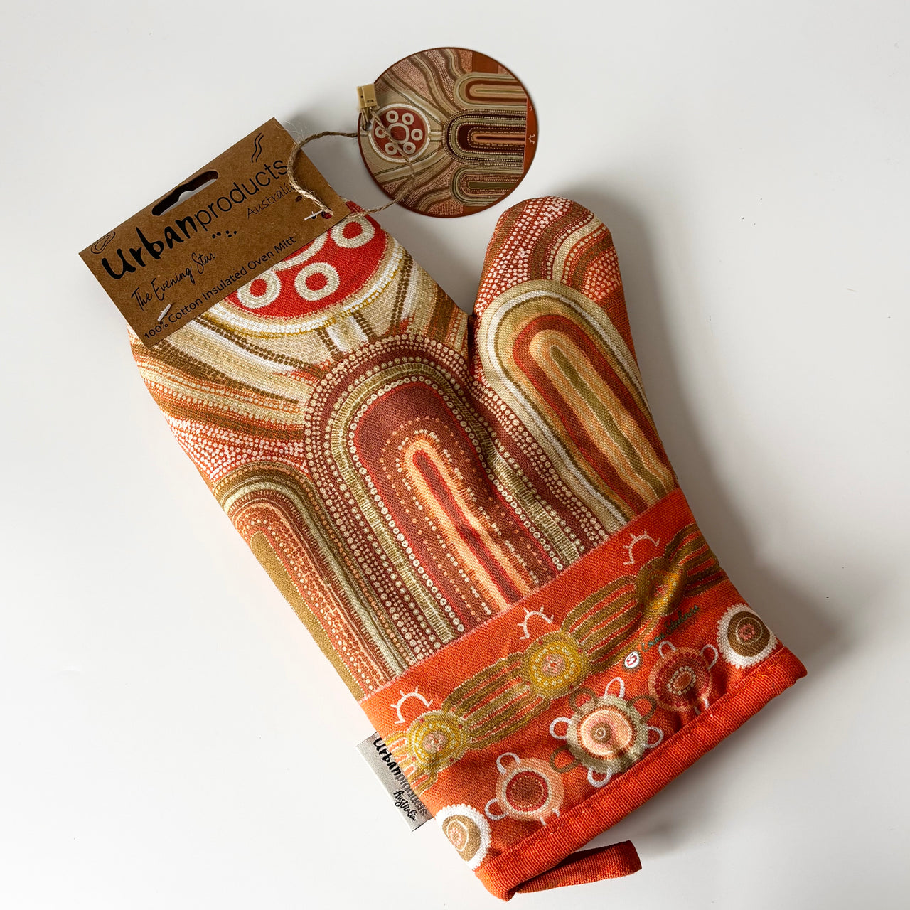 'Emma Stenhouse' Oven Mitt | Evening Star | Green Door Decor. Australian Art Prints and Homewares. Green Door Decor. www.greendoordecor.com.au