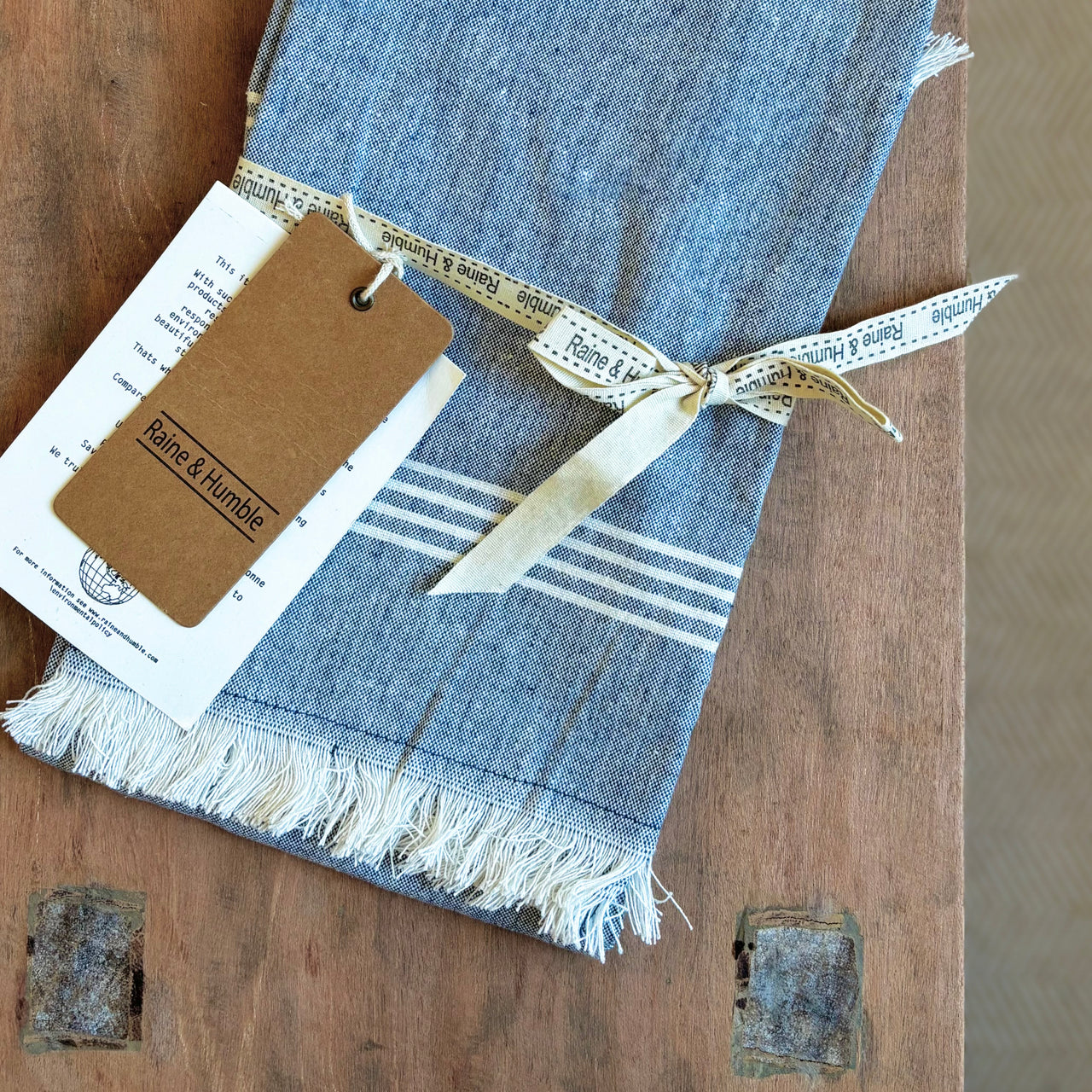 Tea Towel | Navy By Raine & Humble. Australian Art Prints and Homewares. Green Door Decor. www.greendoordecor.com.au