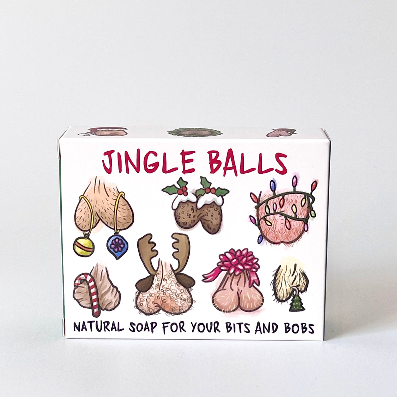 Australian Natural Soap | Jingle Balls by La La Land. Australian Art Prints and Homewares. Green Door Decor. www.greendoordecor.com.au