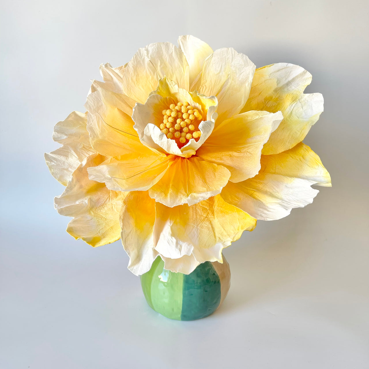 Paper Flowers - Bell Flower | Apricot by Nibbanah. Australian Art Prints, Gifts, Fashion and Homewares. Green Door Decor. www.greendoordecor.com.au