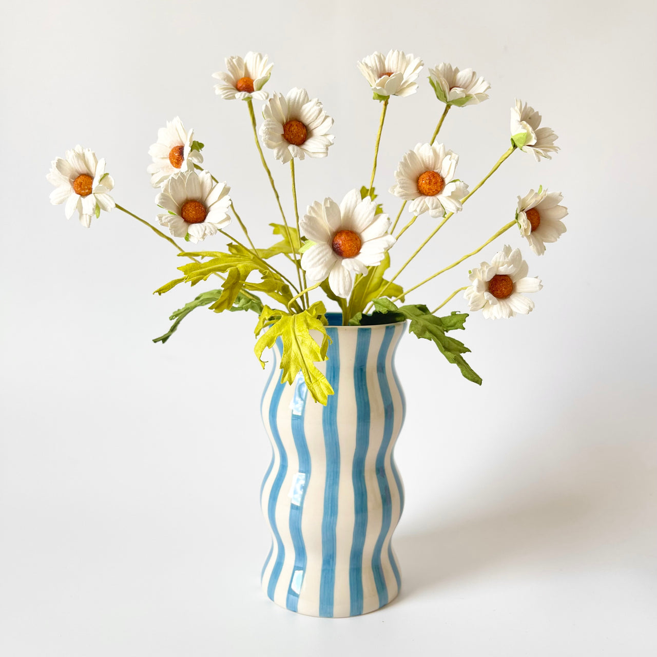 Paper Flowers - Daisy Bunch | White by Nibbanah. Australian Art Prints, Gifts, Fashion and Homewares. Green Door Decor. www.greendoordecor.com.au