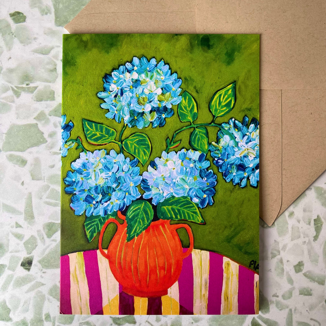 Greeting Card by Pia Kuykhoven | Card 18. Australian Art Prints, Gifts, Fashion and Homewares. Green Door Decor. www.greendoordecor.com.au