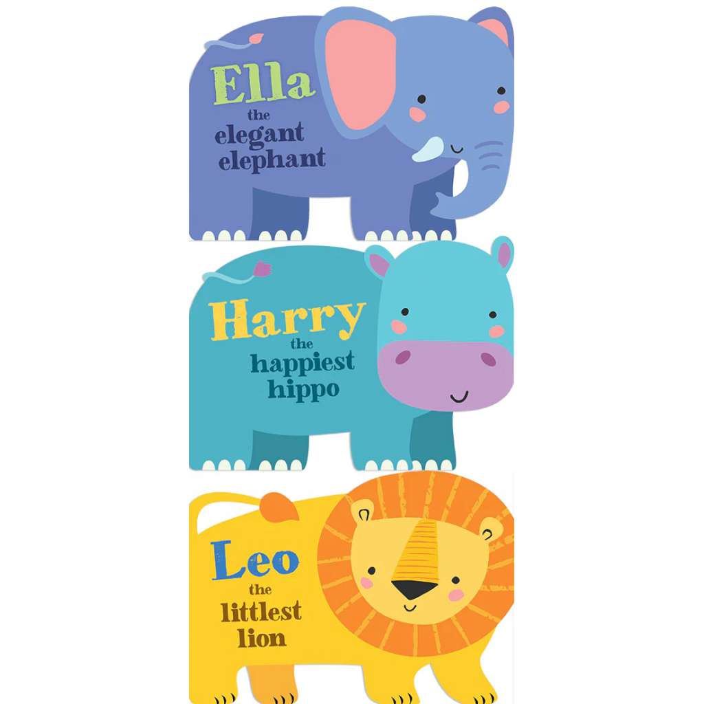 3 Board Book Pack | Jungle Animals by Lake Press. Australian Art Prints and Homewares. Green Door Decor. www.greendoordecor.com.au