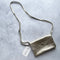 Maison Fanli | Line Metallic Leather Clutch Crossbody Bag - Gold. Australian Art Prints, Gifts, Fashion and Homewares. Green Door Decor. www.greendoordecor.com.au