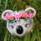3D Bauble | Koala Holly by La La Land. Australian Art Prints and Homewares. Green Door Decor. www.greendoordecor.com.au