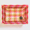 Recycled Plastic Tray - 3 Sizes | Pink Multi by Nibbanah. Australian Art Prints, Gifts, Fashion and Homewares. Green Door Decor. www.greendoordecor.com.au