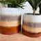 Amber Ceramic Planter | Small Florabelle Living. Australian Art Prints and Homewares. Green Door Decor. www.greendoordecor.com.au