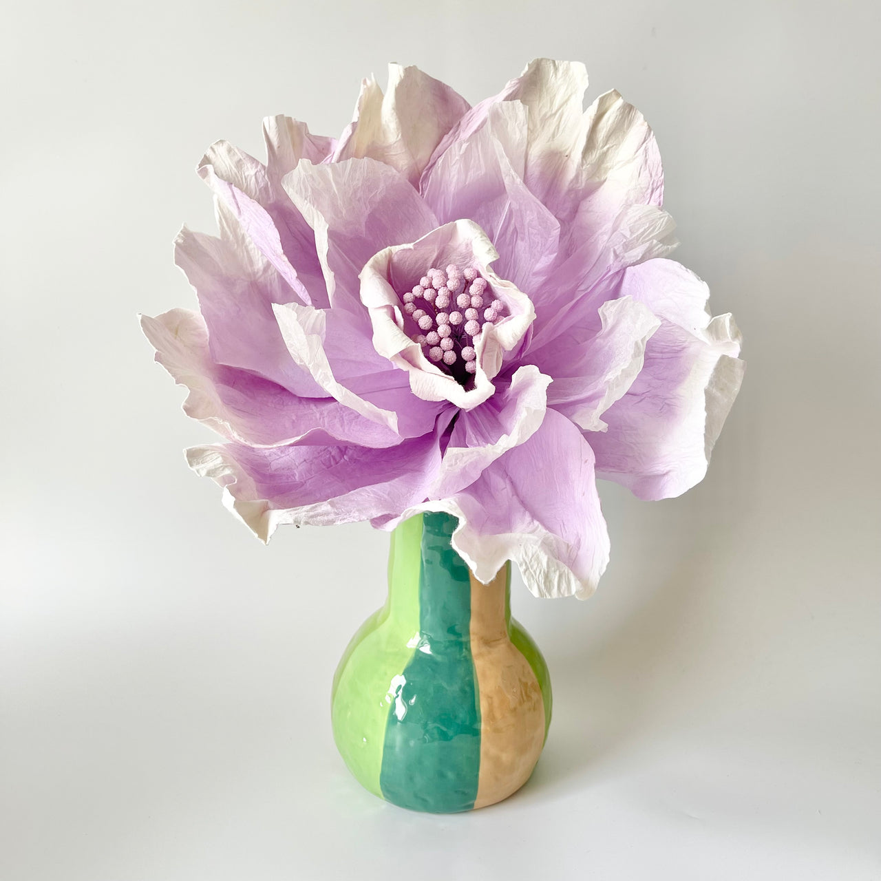Paper Flowers - Bell Flower | Mauve by Nibbanah. Australian Art Prints, Gifts, Fashion and Homewares. Green Door Decor. www.greendoordecor.com.au