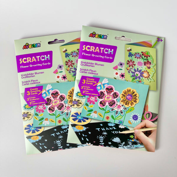 Scratch Greeting Card - Flowers | Avenir