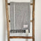Bronte by Moon - Claremont Merino Throw | Grey. Australian Art Prints and Homewares. Green Door Decor. www.greendoordecor.com.au