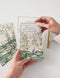 4pk Notecard Set | Spring Landscape by Bespoke Letterpress. Australian Art Prints, Gifts, Fashion and Homewares. Green Door Decor. www.greendoordecor.com.au