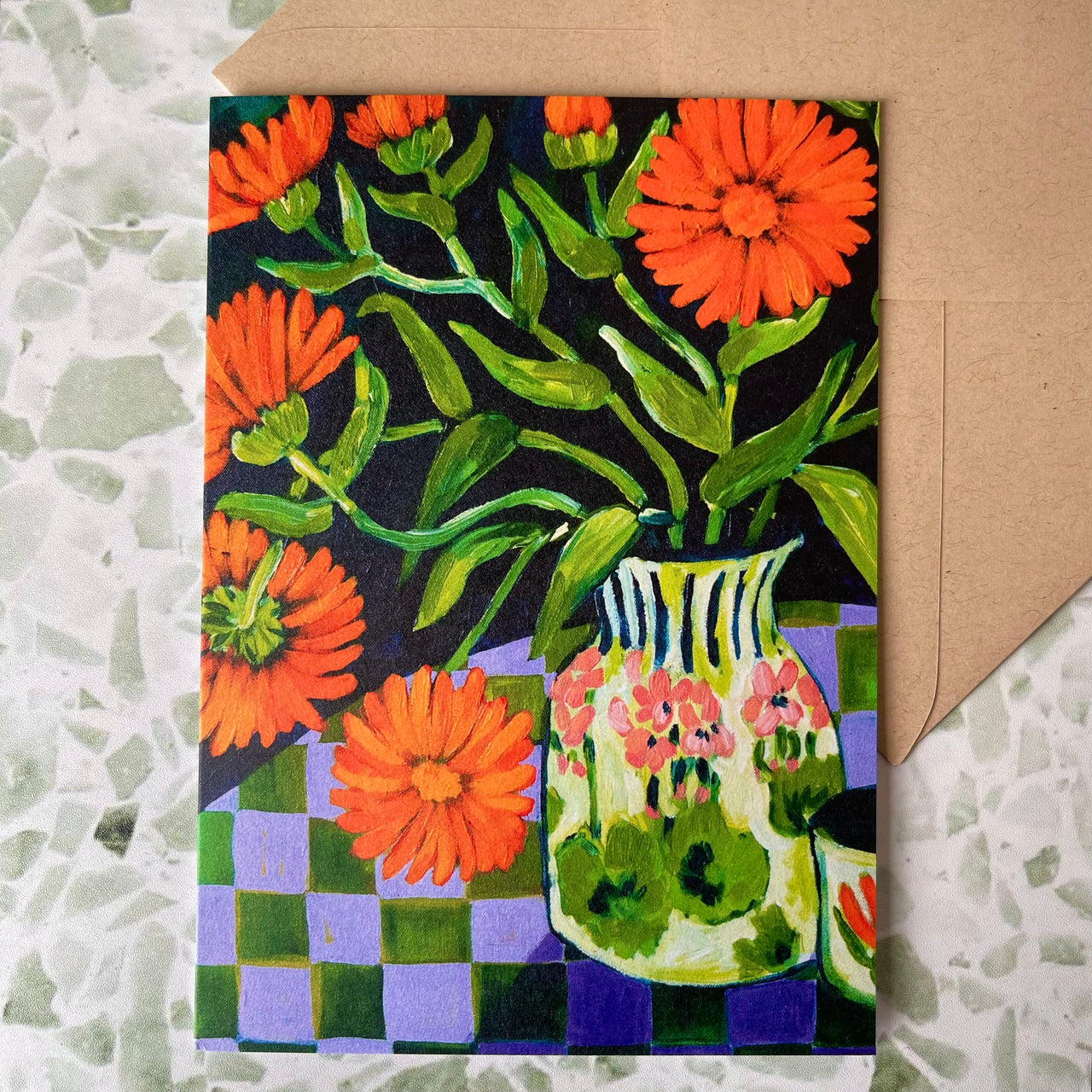 Greeting Card by Pia Kuykhoven | Card 27. Australian Art Prints, Gifts, Fashion and Homewares. Green Door Decor. www.greendoordecor.com.au