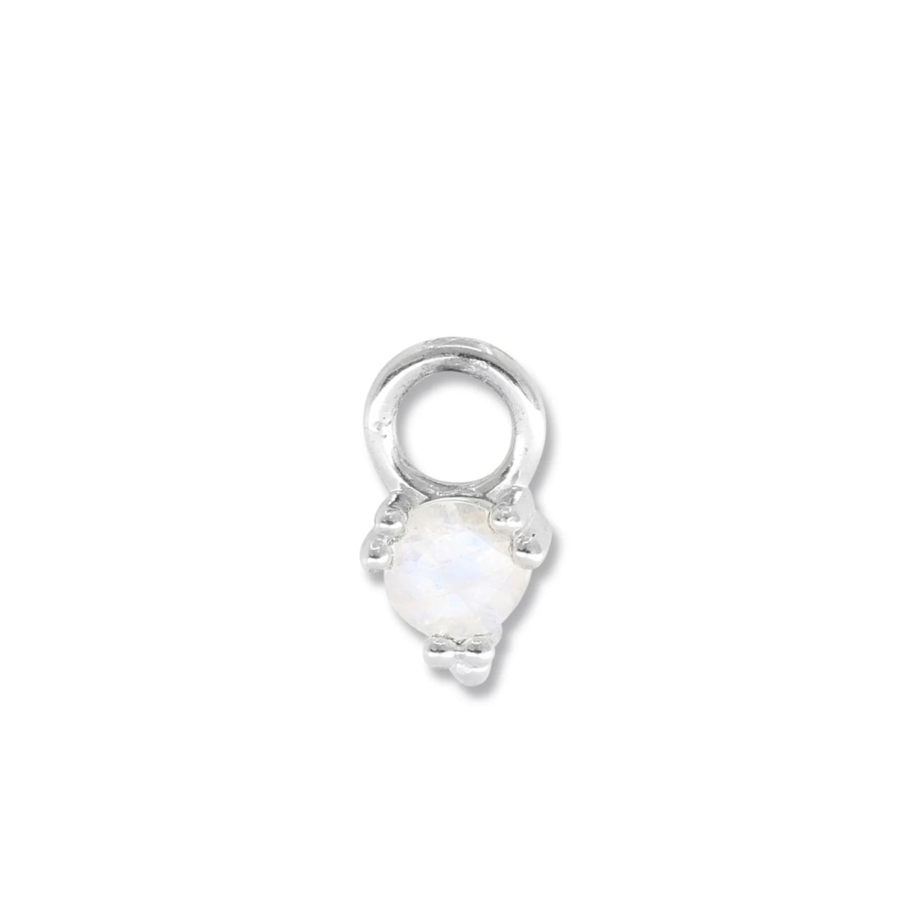 'Orb Moonstone' Silver Charm by ToniMay. Australian Art Prints and Homewares. Green Door Decor. www.greendoordecor.com.au