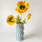 Paper Flowers - Poppy Garden Bunch | Yellow by Nibbanah. Australian Art Prints, Gifts, Fashion and Homewares. Green Door Decor. www.greendoordecor.com.au