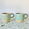 Ceramic Mug in Mint Glaze by Bei Creative. Australian Art Prints and Homewares. Green Door Decor. www.greendoordecor.com.au