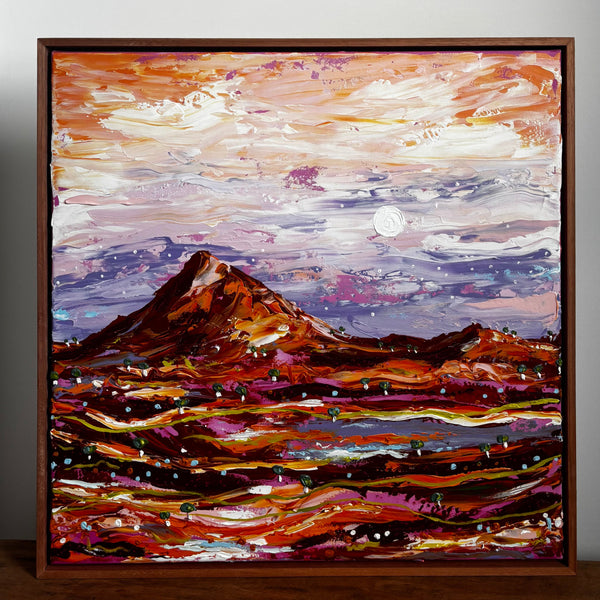 Leaning In | Original Painting by Elle Pervez. Australian Art Prints and Homewares. Green Door Decor. www.greendoordecor.com.au