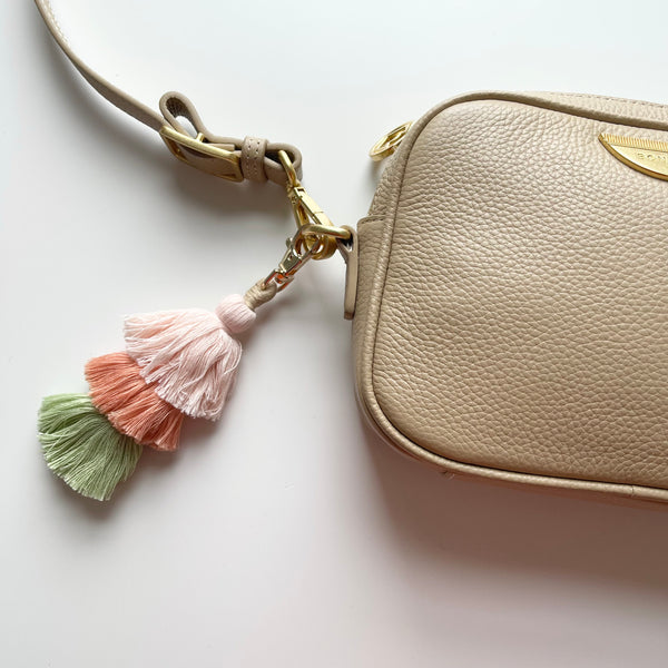 'Racheal' Tassel Keyring | Small