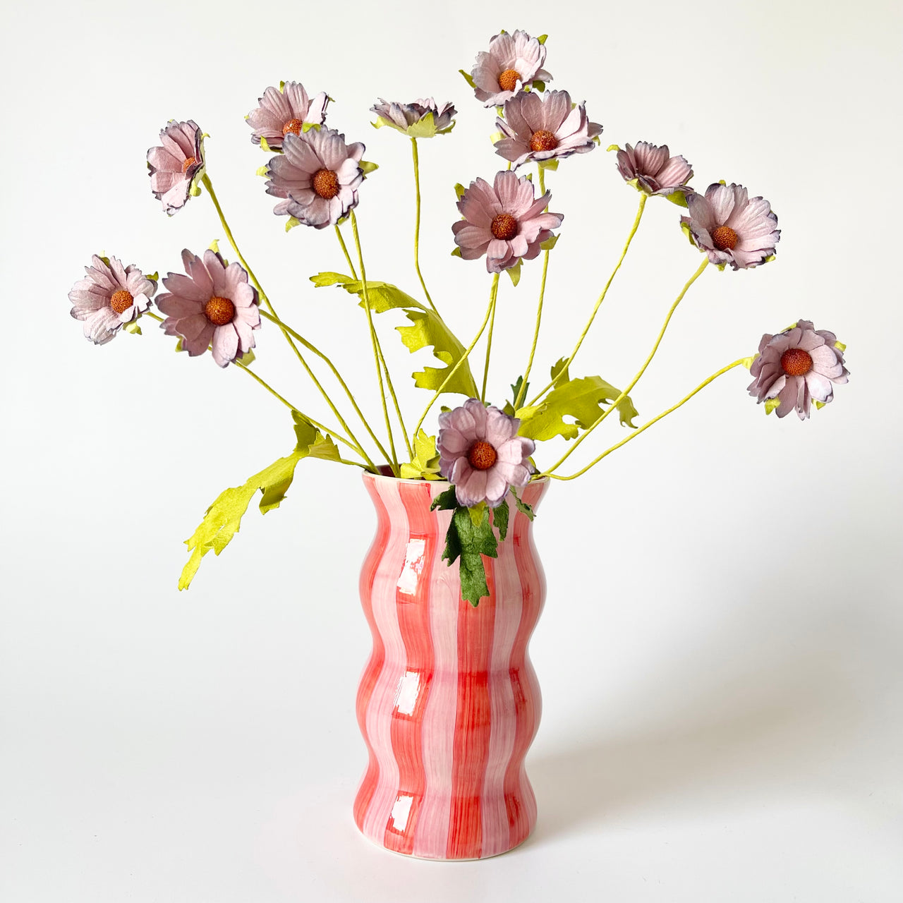 Paper Flowers - Daisy Bunch | Mauve by Nibbanah. Australian Art Prints, Gifts, Fashion and Homewares. Green Door Decor. www.greendoordecor.com.au