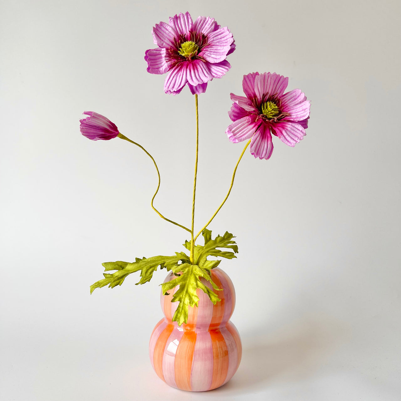 Paper Flowers - Cosmos Garden | Lilac by Nibbanah. Australian Art Prints, Gifts, Fashion and Homewares. Green Door Decor. www.greendoordecor.com.au